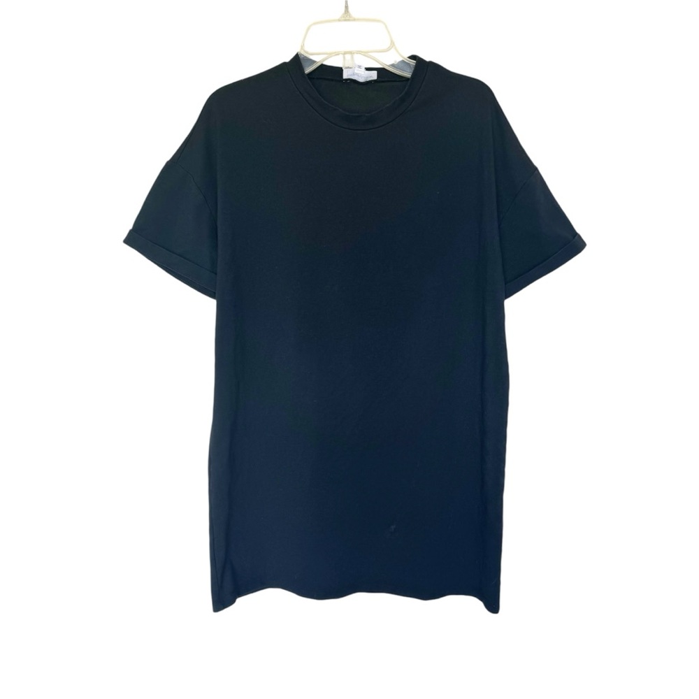 Superdown Black Short Sleeve Oversized T-Shirt
